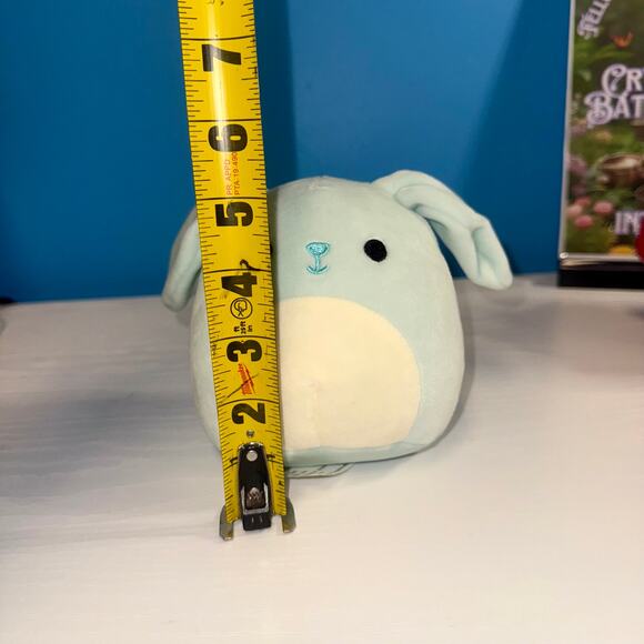 Buttons the Bunny Squishmallow 5” Plush 2020 Kellytoy EUC - Picture 6 of 8